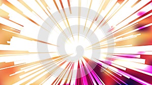 Abstract Red White and Yellow Sunburst Background Vector Image