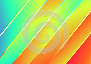 Abstract Red Yellow And Blue Gradient Shiny Diagonal Lines Background Graphic Beautiful elegant Illustration