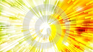 Abstract Red Yellow and Green Sunburst Background
