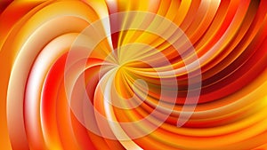 Abstract Red and Yellow Swirl Background