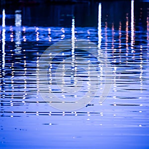 Abstract of reflection light bulb