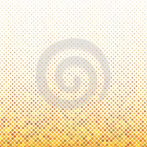 Abstract repeating circle pattern - vector snowfall background design