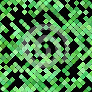 Abstract repeating diagonal rounded square pattern background