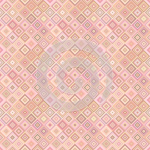 Abstract diagonal square pattern - vector mosaic tile background