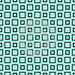 Abstract repeating square pattern background design - vector graphic