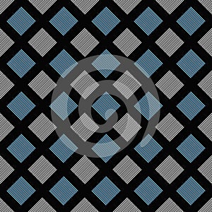 Abstract repeating square pattern background - vector graphic