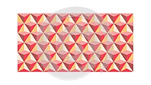 Abstract Repeating Triangular Pyramid Pattern Vector, vector design Generative AI