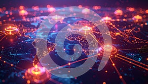 Global Network Connections and Digital Data Flow