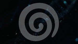 Abstract representation of human DNA structure, Generative AI