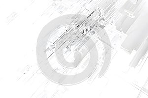 Abstract Representation of Interconnected Geometric Structures