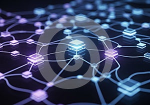 Abstract representation of a network or