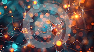 Neural Network Connection: Visualizing Brain Activity with Abstract Neuron Cells