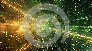 Abstract Representation of Quantum Computing Encryption