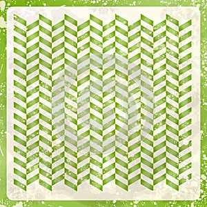Abstract retro background in greenery