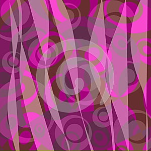 Abstract retro background - pink