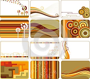 Abstract retro backgrounds