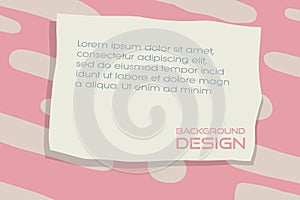 Abstract retro color pattern cartoon texture for doodle geometric elements background. Vector trend shape for brochure