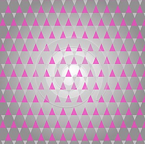 Abstract retro pattern of geometric shapes. Colorful gradient mosaic backdrop. Geometric hipster triangular background, vector