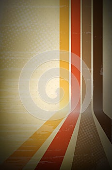 Abstract retro stripe background