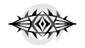 Abstract Rhomboid Pattern: Interlocking Geometric Design, vector design Generative AI