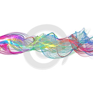 Abstract ribbon waves