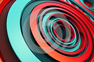 Abstract rings background for business presentation. Radial bright pattern concept. Modern surface texture