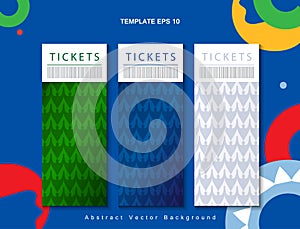 Conmebal Copa America 2024 tickets sign banners set. Abstract Brazilian flag Summer Soccer Game Competition geometric background photo