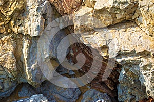 Abstract rocky stones background texture