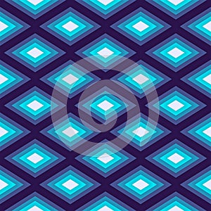 Abstract Romb seamless geometric pattern