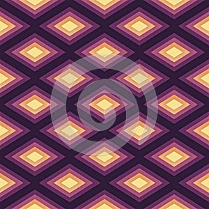Abstract Romb seamless geometric pattern
