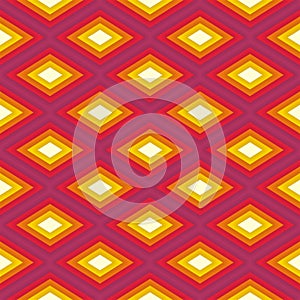 Abstract Romb seamless geometric pattern