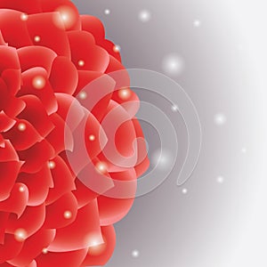 Abstract rose background