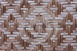 Abstract rotan fence texture
