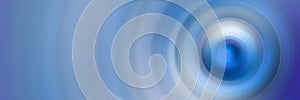 Abstract round blue background. Rotation that creates circles