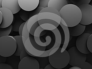 Abstract Round Pattern Wall Architectute Background