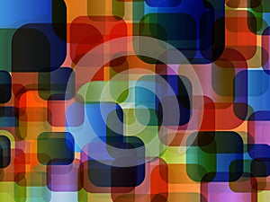 Abstract rounded corner background