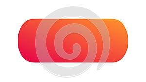 Abstract Rounded Rectangle with Gradient Colors, vector design Generative AI