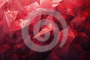 Abstract ruby stone illustration, red rock background, texture