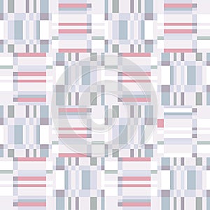 Abstract ruffle geometric seamless pattern. Pixel blink texture photo