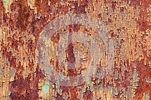 Abstract rust texture grunge background of permanent metal surface
