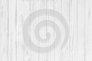 Abstract rustic surface white wood table texture background. Close up of rustic wall made of white wood table planks texture.