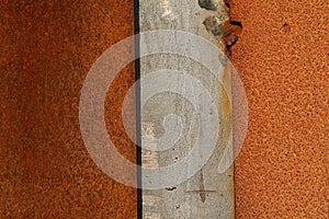 Abstract rusty metal grunge background texture.