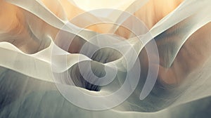 Abstract Sand Formation in a Canyon