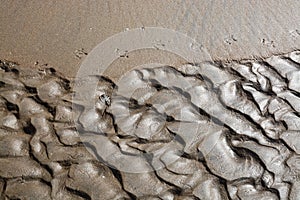 Abstract sand pattern