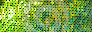 Abstract scales Background with bright shiny Sequins