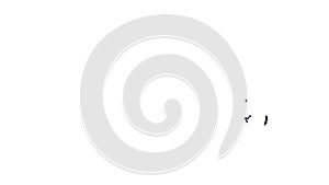 Abstract Scattering Dots Pattern Vector Background Element, vector design Generative AI