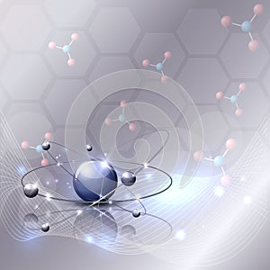 Abstract science background photo