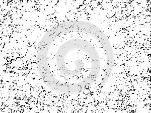 Abstract screen glitch noise texture. Dust black grain pixel dots. Vector