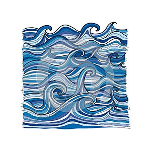 Abstract sea background for your design