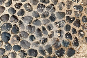 Abstract sea stone texture. sea pebbles